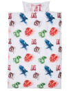 Juego funda nórdica HARRY POTTER 155x220 bl Juego funda nórdica HARRY POTTER 155x220 bl