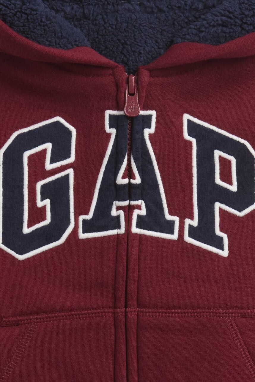 Canguro Con Corderito Logo Gap Toddler Niño Red Delicious