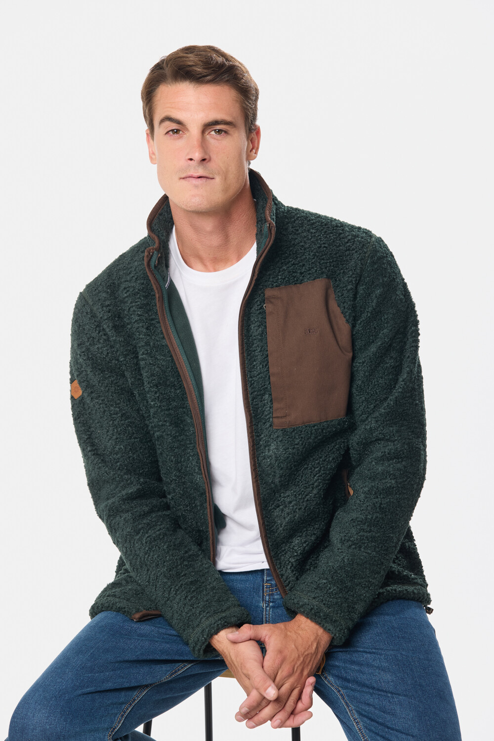 CAMPERA CORDERITO Verde