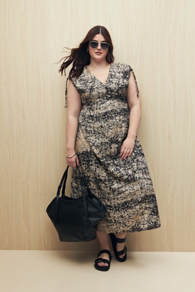 VESTIDO MANGOLD Beige