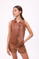 TOP JAPONA COURO Camel
