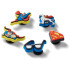 Jibbitz Superman 5 Pack Multicolor