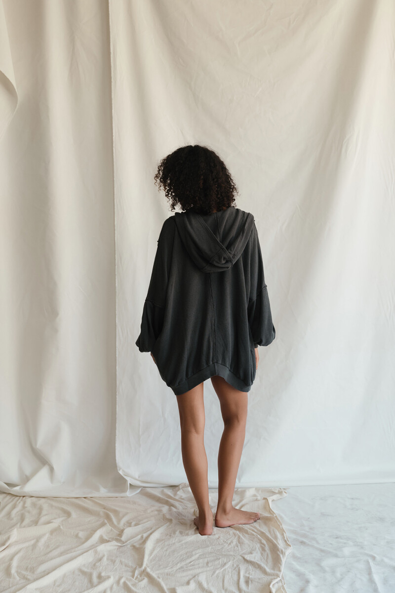 Hoodie Boyfriend Negro