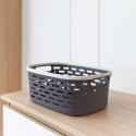 CESTO CANASTO ORGANIZADOR CALADO 24X16X12CM CESTO CANASTO ORGANIZADOR CALADO 24X16X12CM