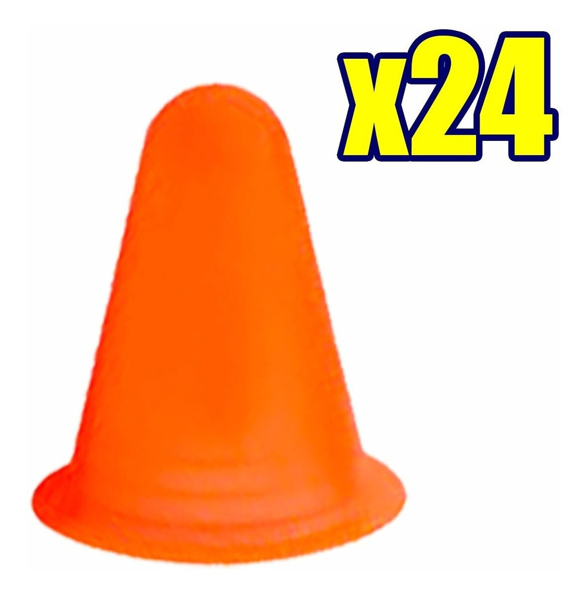 Set 24 Conos Slalom Entrenamiento Deporte Roller - Cmb000709 