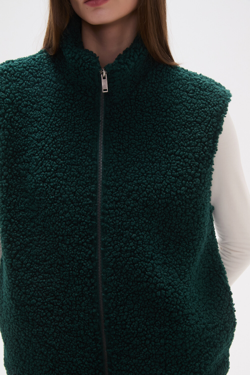 Chaleco Intan Petroleo Oscuro