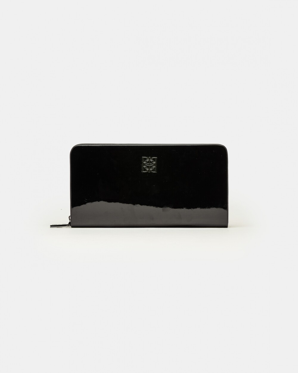 Billetera Mint en efecto cuero Negro