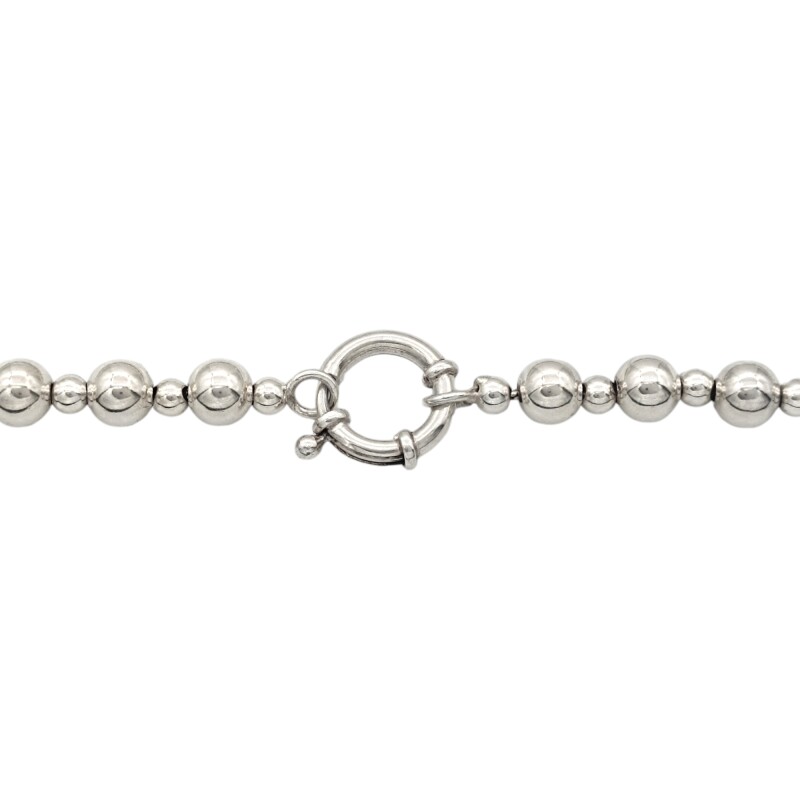 Cadena Bolas - Plata 925 - Sin Piedra - CD3264 sinpiedra