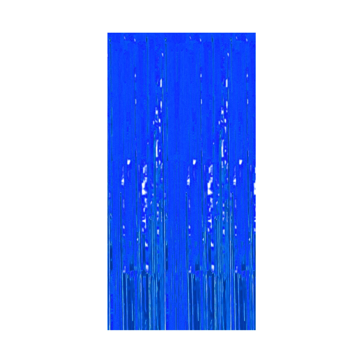 Cortinas de Fiesta - Azul Metalizada 