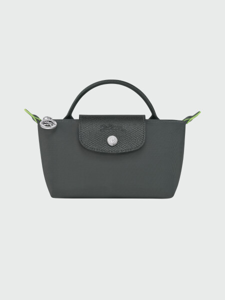 LONGCHAMP - Le Pliage Green Pouch Gris