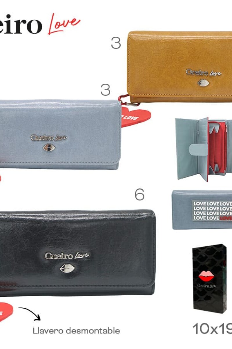 Billetera Las Oreiro Camel