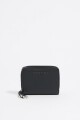 CARTERA SOLAPA PIEL Negro