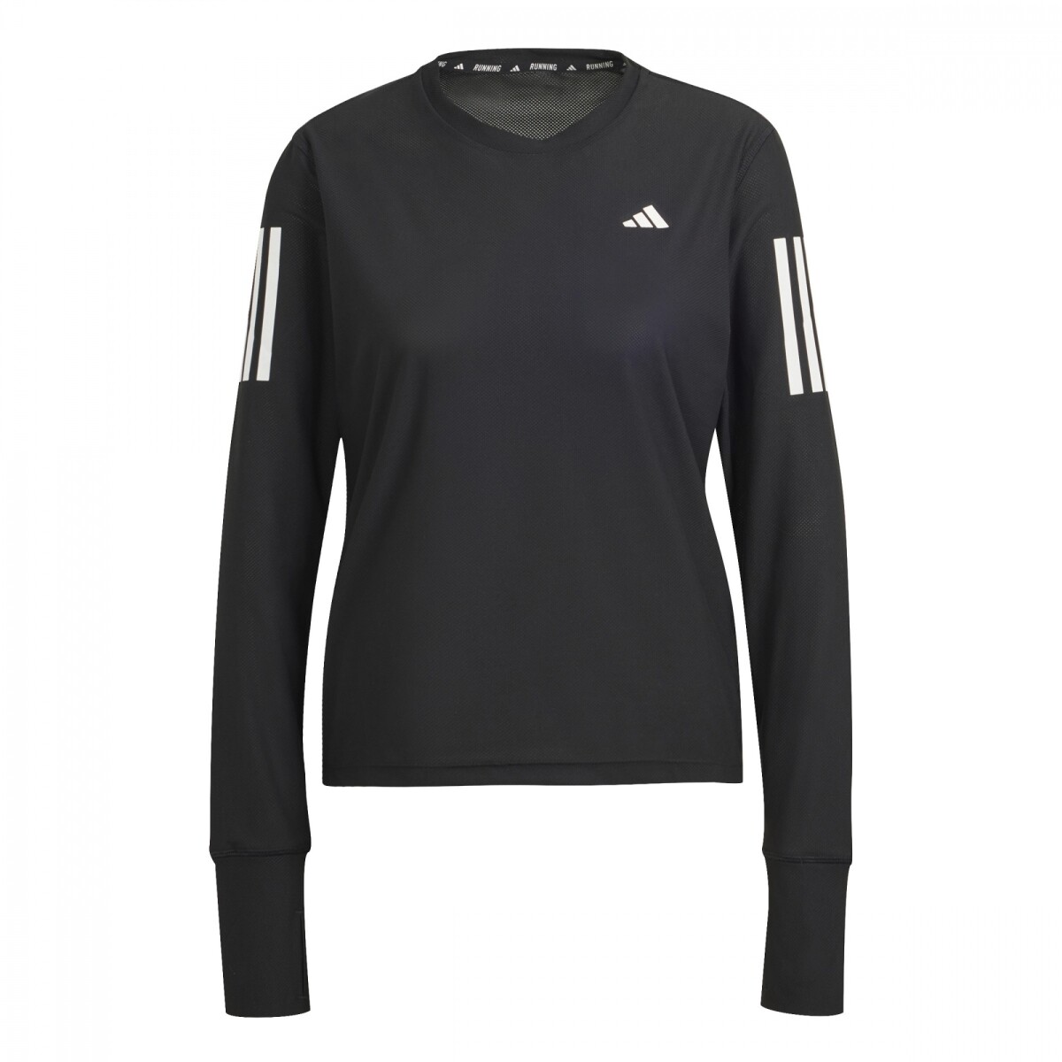Remera Own The Run Longsleeve de Mujer - Negro 