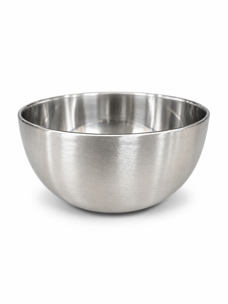 BOWL ACERO INOXIDABLE PLATEADO