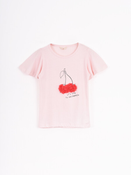 REMERA PAU ROSA CLARO