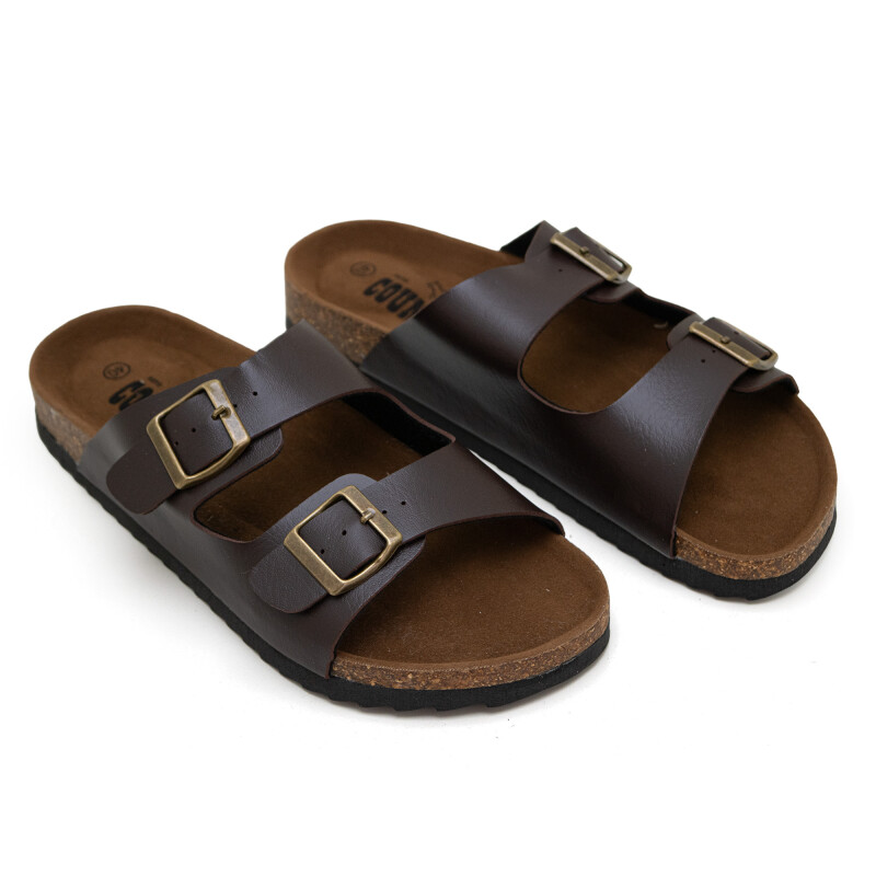 Sandalias Chill Sunday de Hombre - YF16M Marron