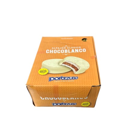 Alfajor Portezuelo x 18 Chocolate Blanco