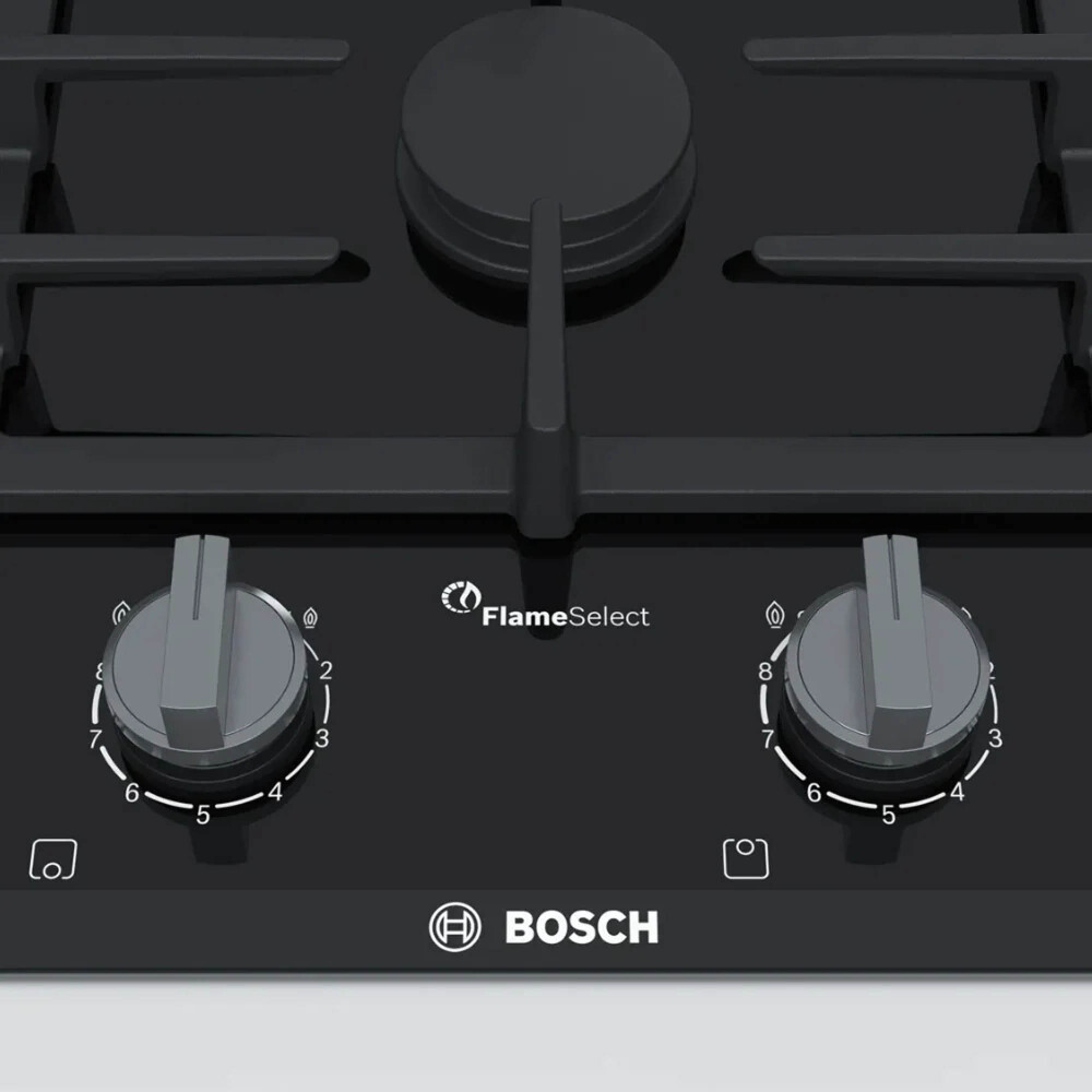 ANAFE BOSCH GAS NEGRO PRB3A6B70 30 CM