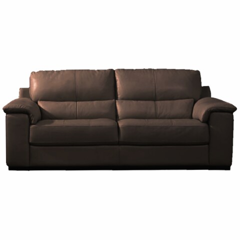 Sofá WA S09 2 Cuerpos CUERO NATURAL - Marrón Chocolate Sofá WA S09 2 Cuerpos CUERO NATURAL - Marrón Chocolate