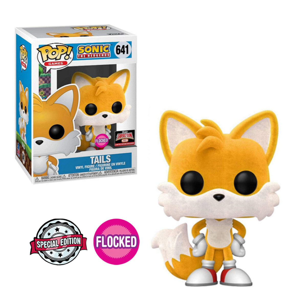 Tails [Flocked] Sonic The Hedgehog - 641 