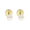 Caravanas Bebe oro 18k y perlas de cultivo. Un clásico imperdible Caravanas Bebe oro 18k y perlas de cultivo. Un clásico imperdible