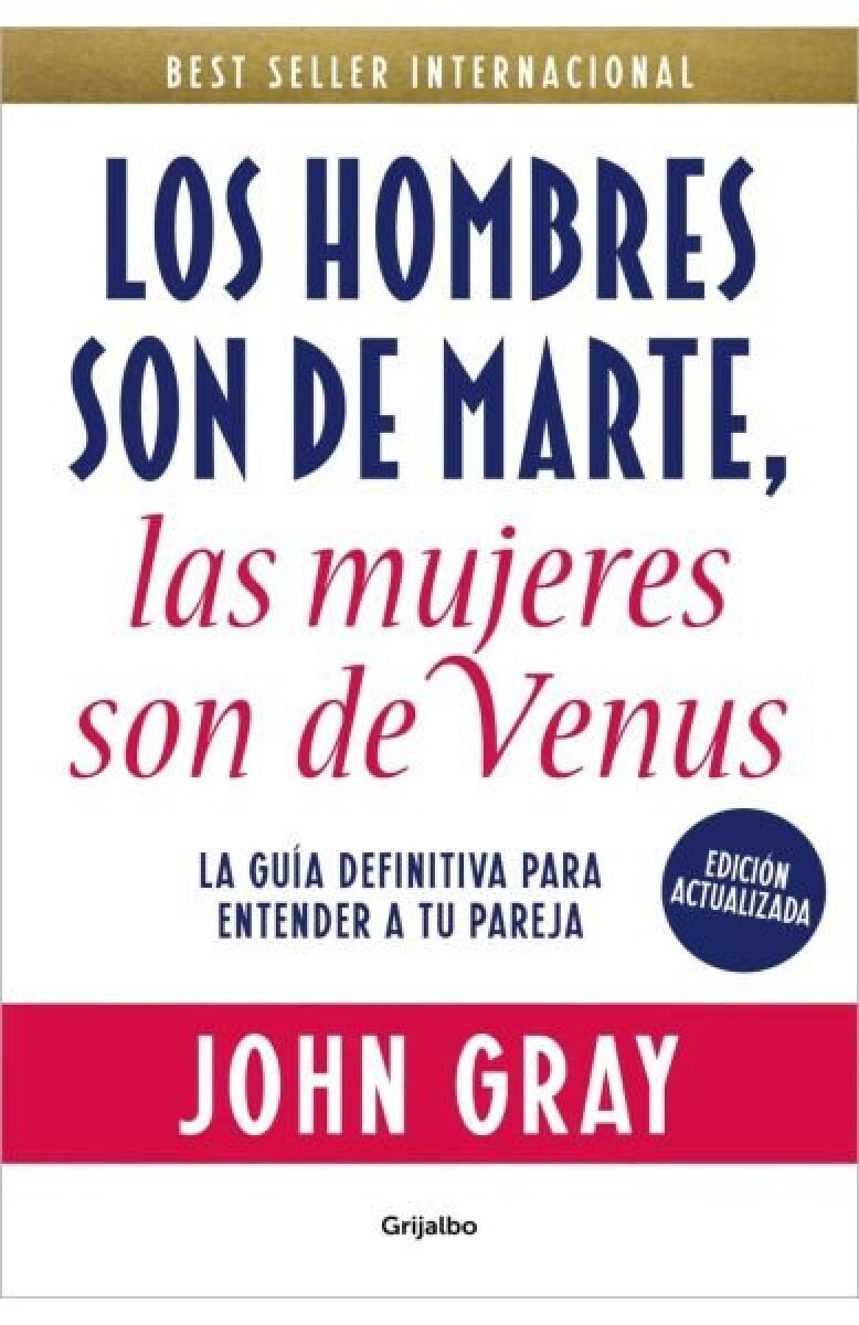 LOS HOMBRES SON DE MARTE LAS MUJERES SON DE VENUS 