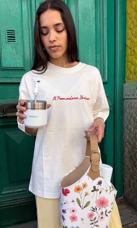 KIT MATERO VELVET ESTAMPA CAMPESTRE C/ BLANCO