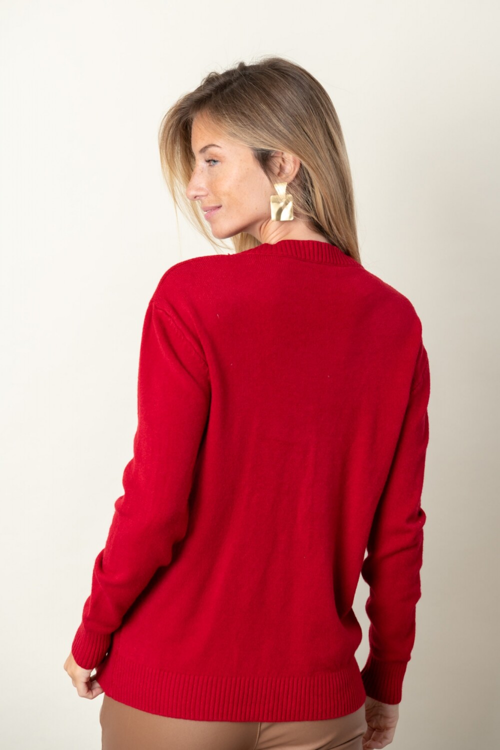 BUZO NATIVO Rojo