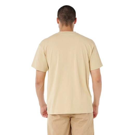 Remera Rip Curl Search Stack Embroid Tee - Beige Remera Rip Curl Search Stack Embroid Tee - Beige