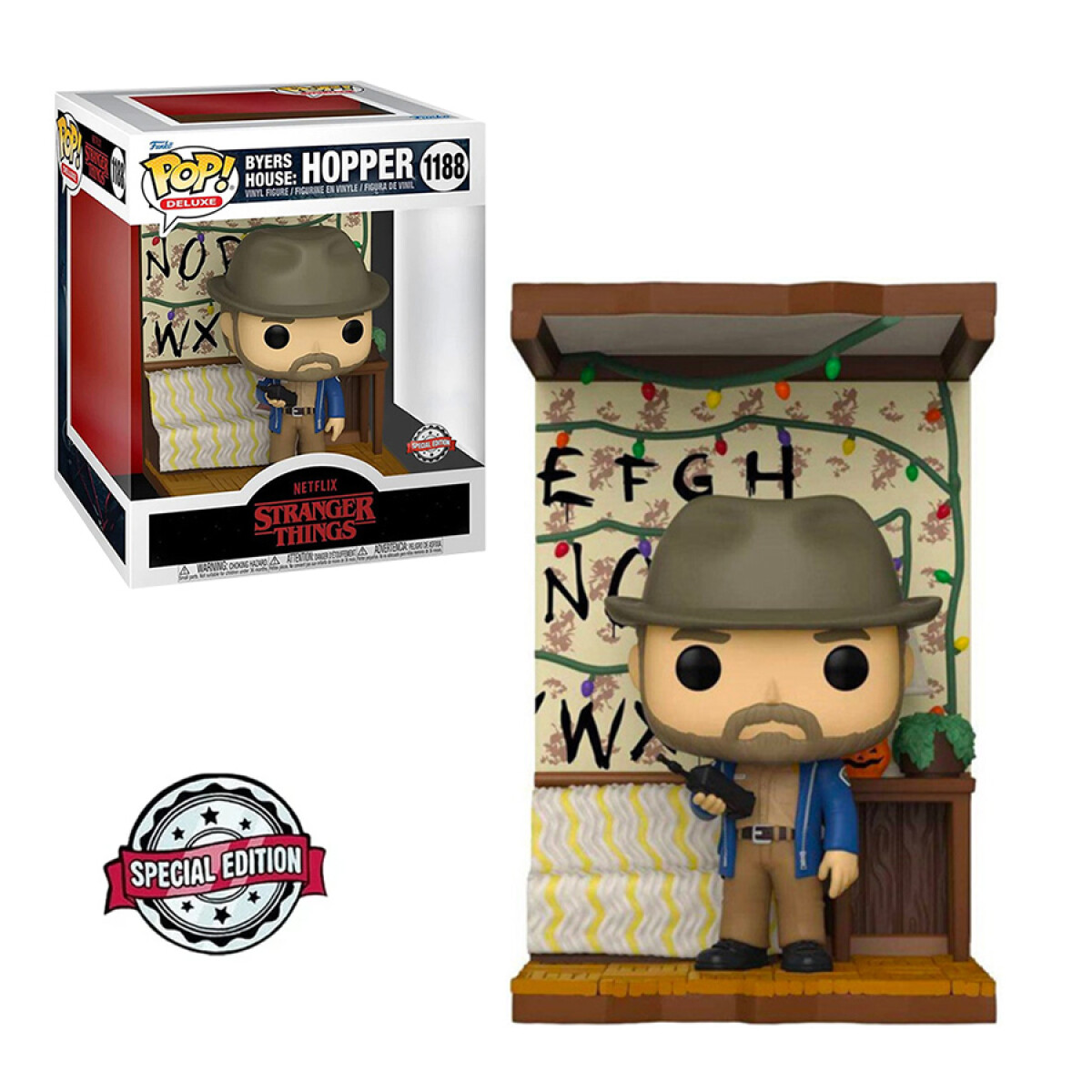 Byers House Hopper · Stranger Things Deluxe - 1188 - CAJA DAÑADA 