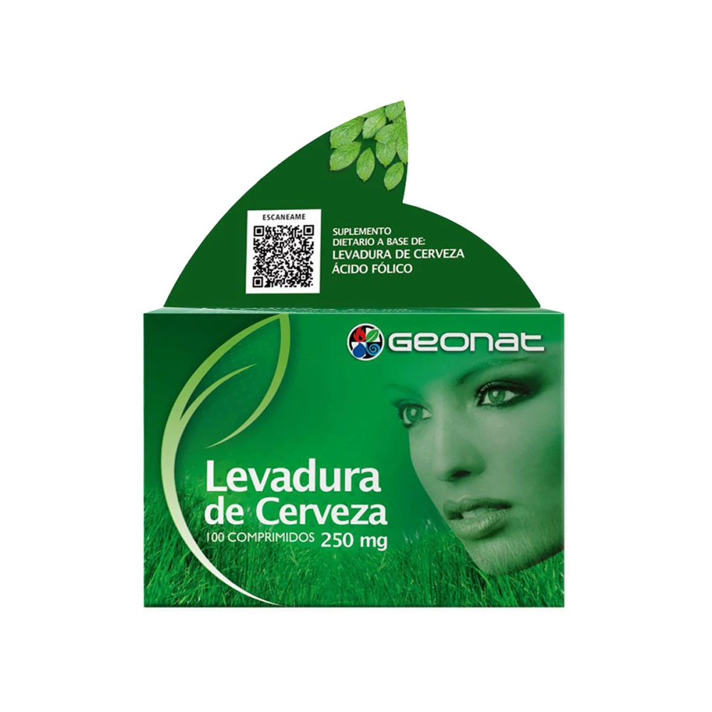 LEVADURA DE CERVEZA 250 MG CJ X 100 COMP
