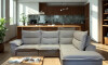 Sillón Cesky con Chaise Gris Izquierdo