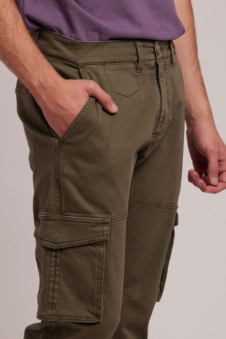 PANTALON CARGO JUANW24 RUSTY Militar