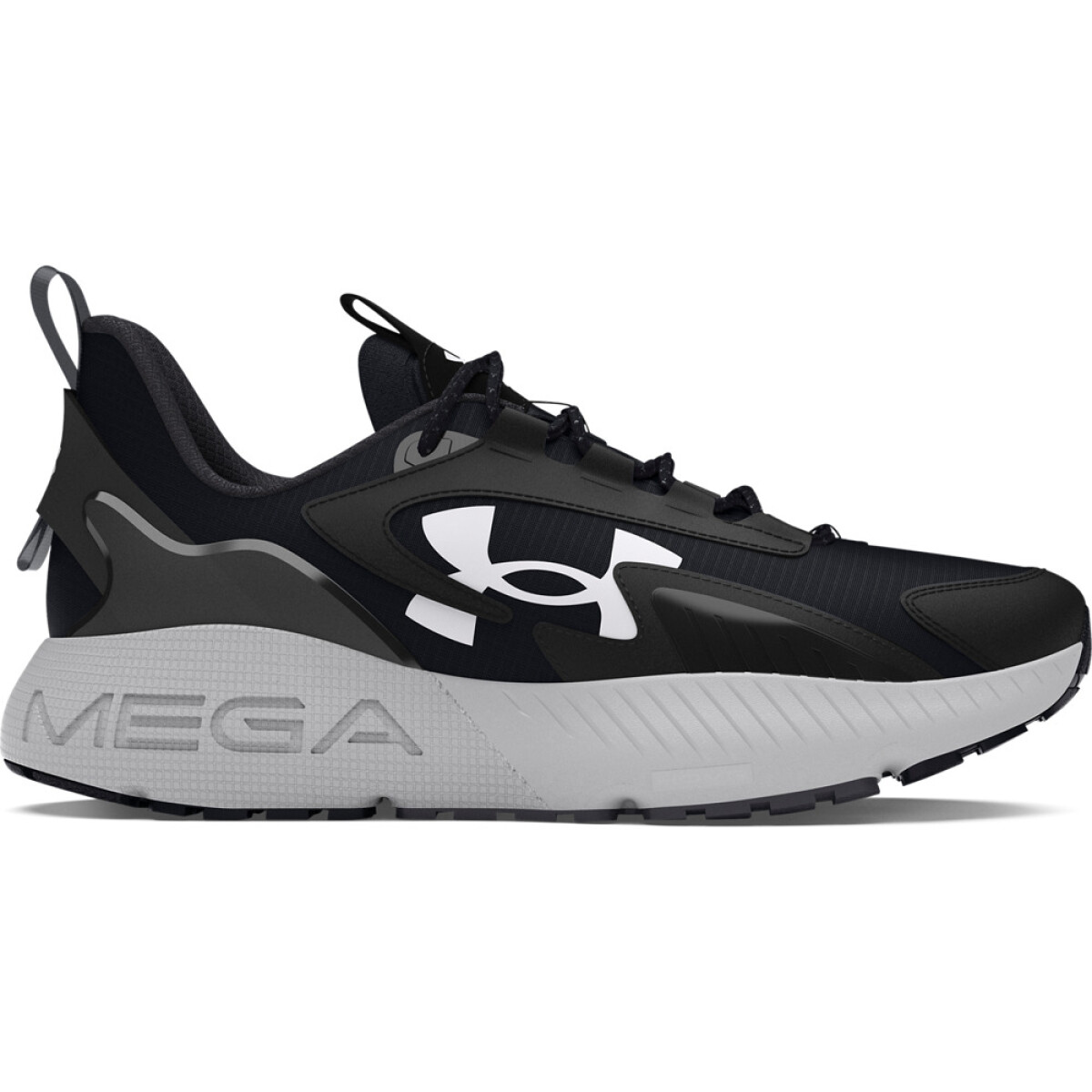 UA HOVR Mega 2 MVMNT-GRY - BLK-004 