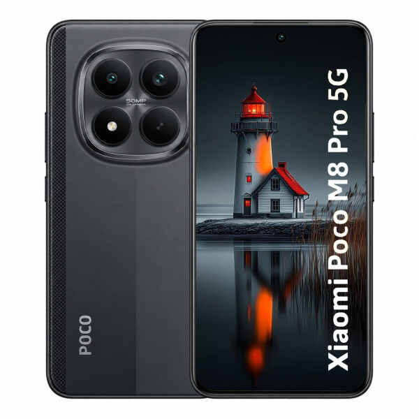 Poco M8 Pro 5g 12gb 512gb Amoled 120hz 6500mah CEL POCO M8 PRO 12/512 5G NEGRO