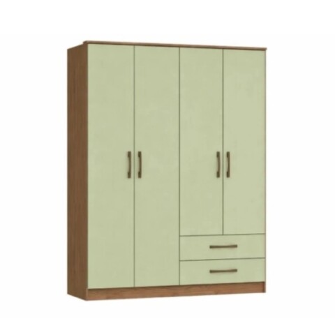 Ropero Toquio 4 Puertas 2 Cajones Pistacho Ropero Toquio 4 Puertas 2 Cajones Pistacho