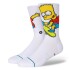 Medias Stance Bart Simpson Blanco