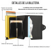 Billetera De Peñarol con protección RFID Billetera De Peñarol Con Protección Rfid