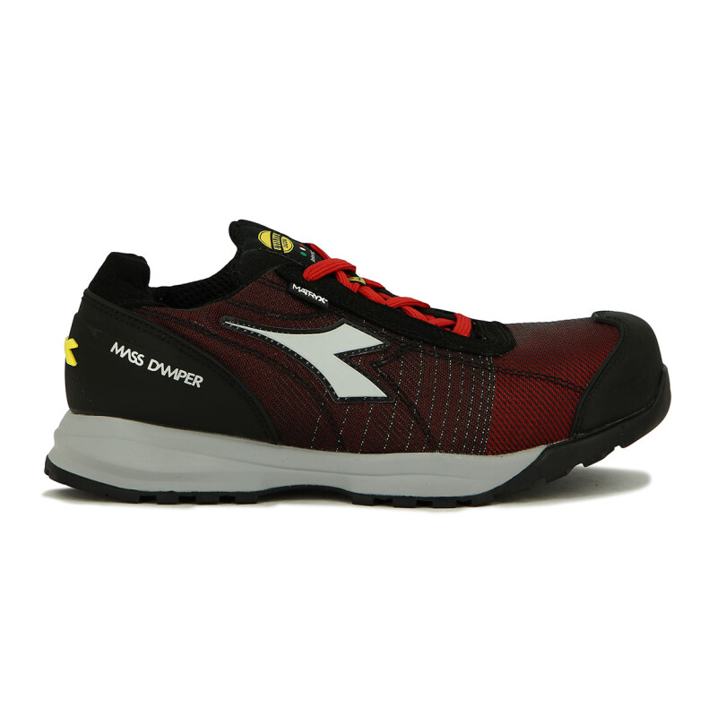 Diadora Utility Zapato Glove Mds Mtx Low S1p Hro Src Esd Rojo-gris