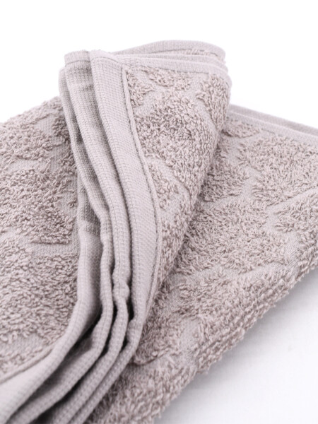 TOALLA DE PISO JACQUARD GRIS