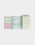 Anotadores Cuadernos y Memos Foodie Set De Notas Adhesivas "matcha Girly" - Combinacion Multicolor