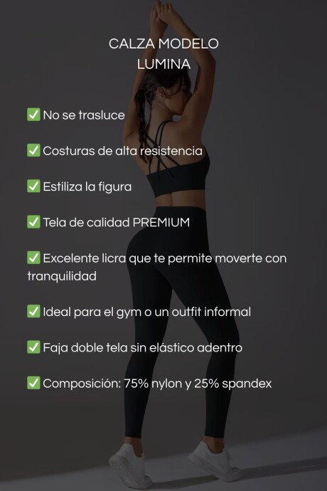 Calza Lumina Negro