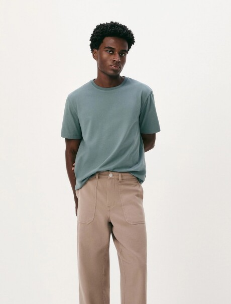 CAMISETA BÁSICA SUPER COTTON VERDE