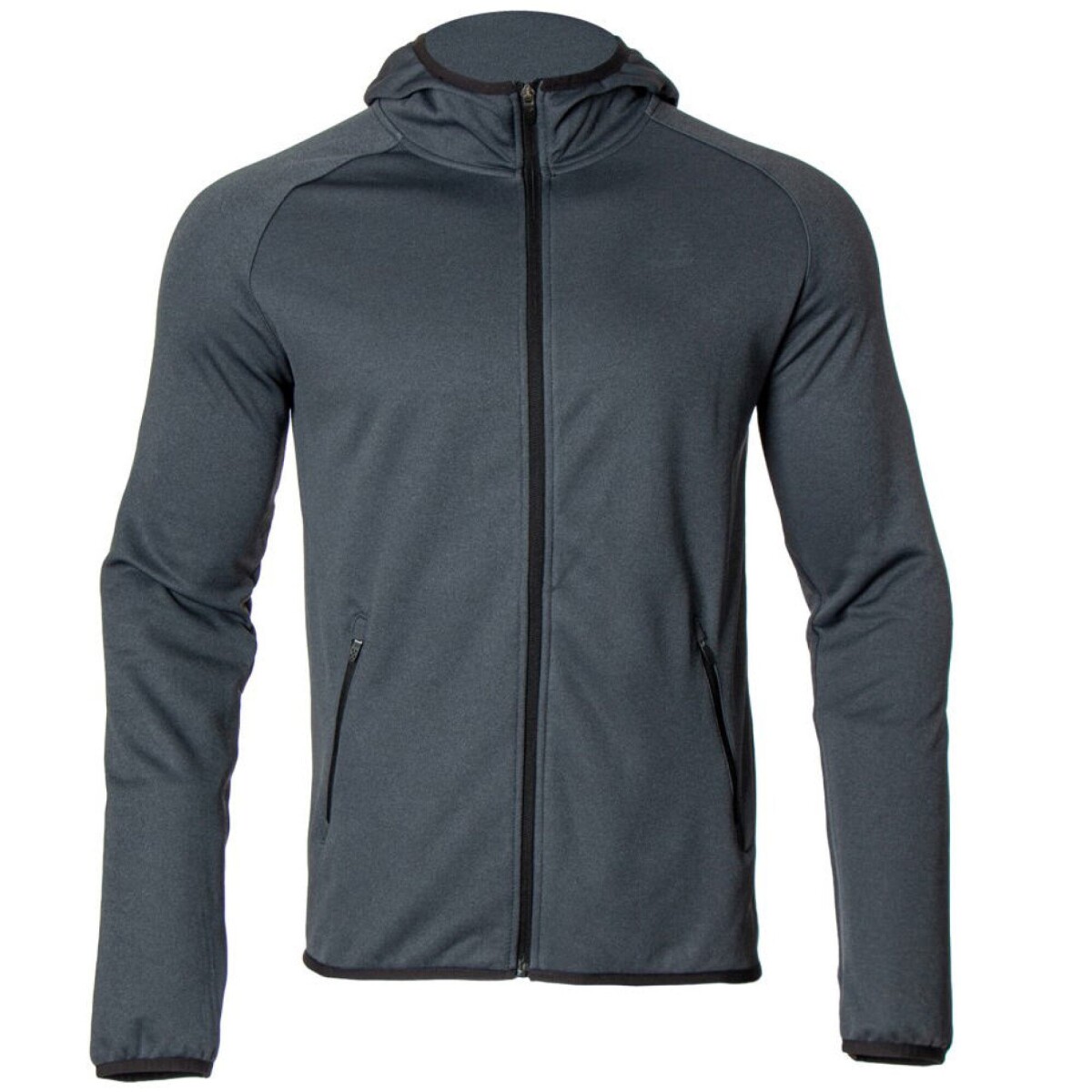 Campera de Hombre Topper FZ POLY FLEECE MEN - Negro Melange 