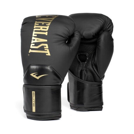 Guantes de Boxeo Everlast Elite 2 negro/dorado
