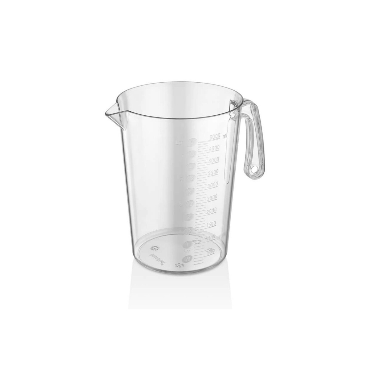 Jarra medidora de policarbonato transparente 5000 ml | Gastroplast GMC5 