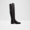 AAHLIYAH BLACK OVERFLOW SMOOTH TEXTILE BLACK OVERFLOW