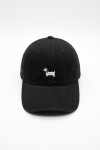 Cap bordado salchi negro