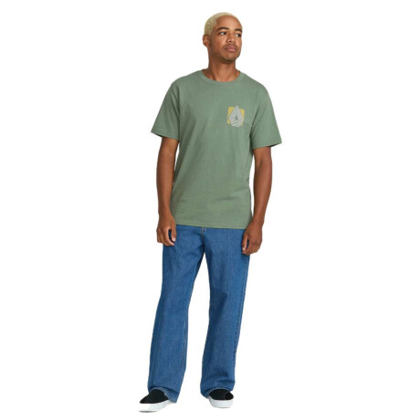 Remera Volcom Plated Verde