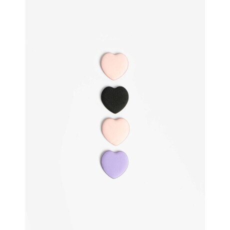 Set De Mini Esponjas De Maquillaje Combinacion Multicolor